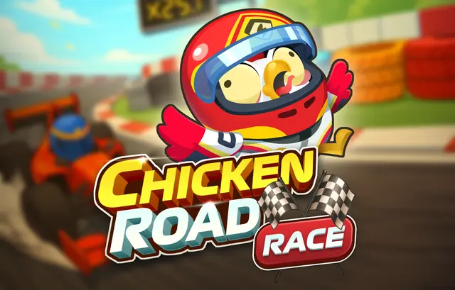 Chicken Road Race avec deux poules lancées en parallèle